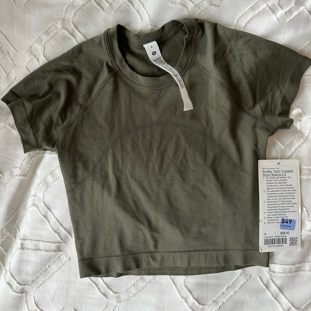 Swiftly Tech Cropped 2.0 Tee